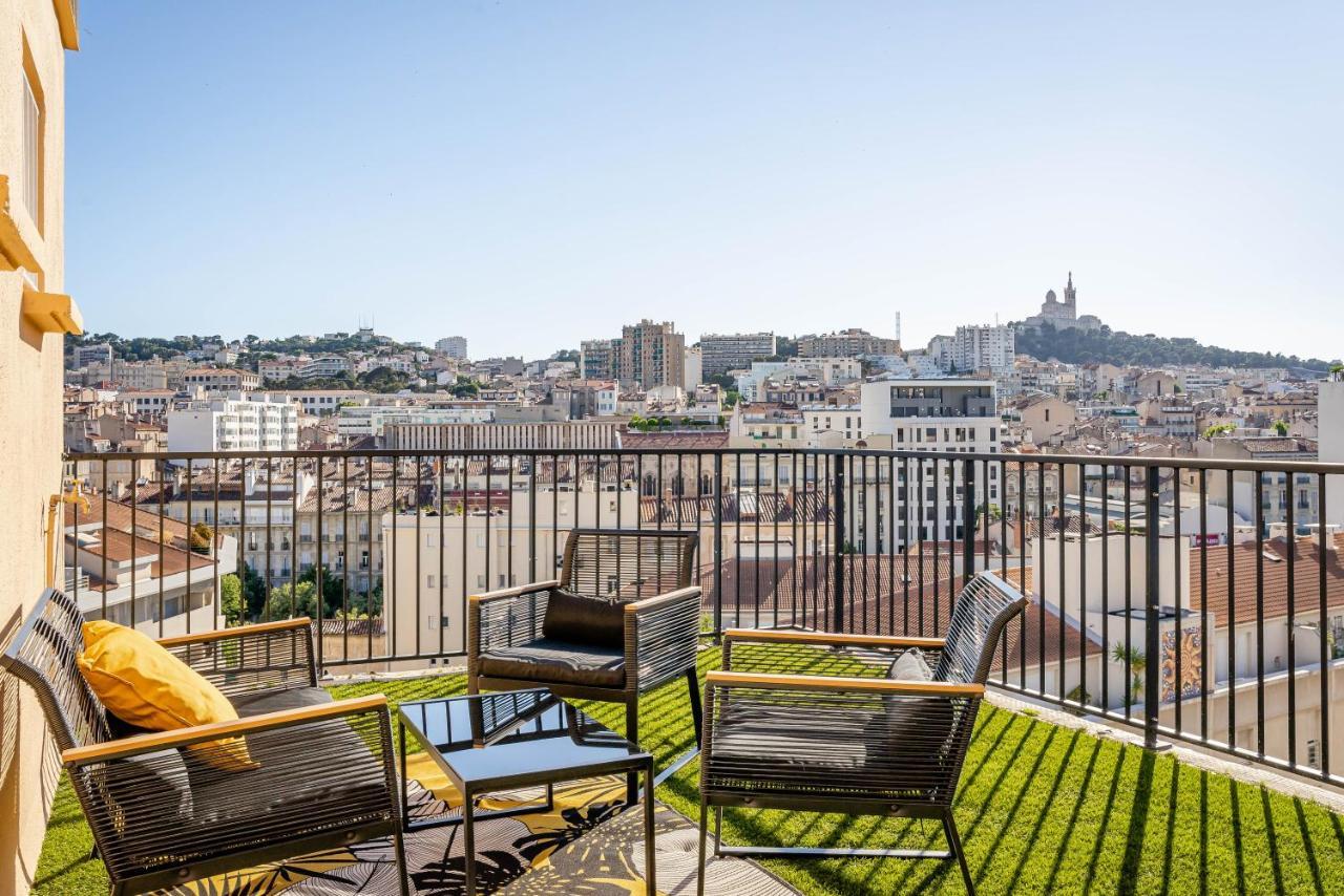 Ferienwohnung Marseille: Superbe Vue Sur Notre-Dame De La Garde Exterior foto