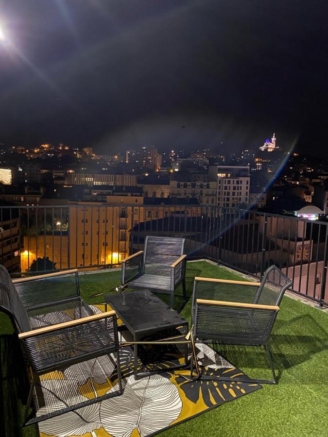 Ferienwohnung Marseille: Superbe Vue Sur Notre-Dame De La Garde Exterior foto