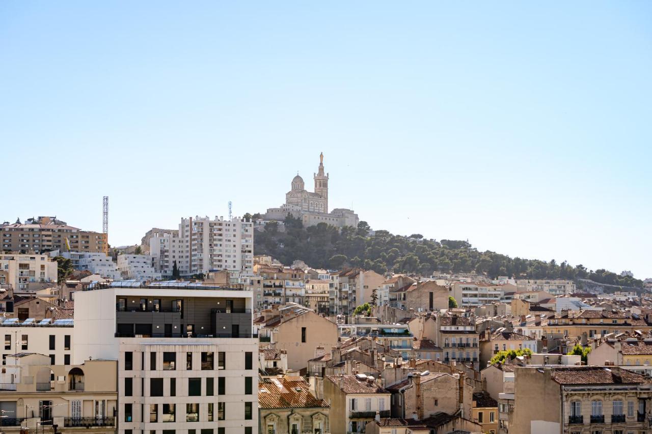 Ferienwohnung Marseille: Superbe Vue Sur Notre-Dame De La Garde Exterior foto