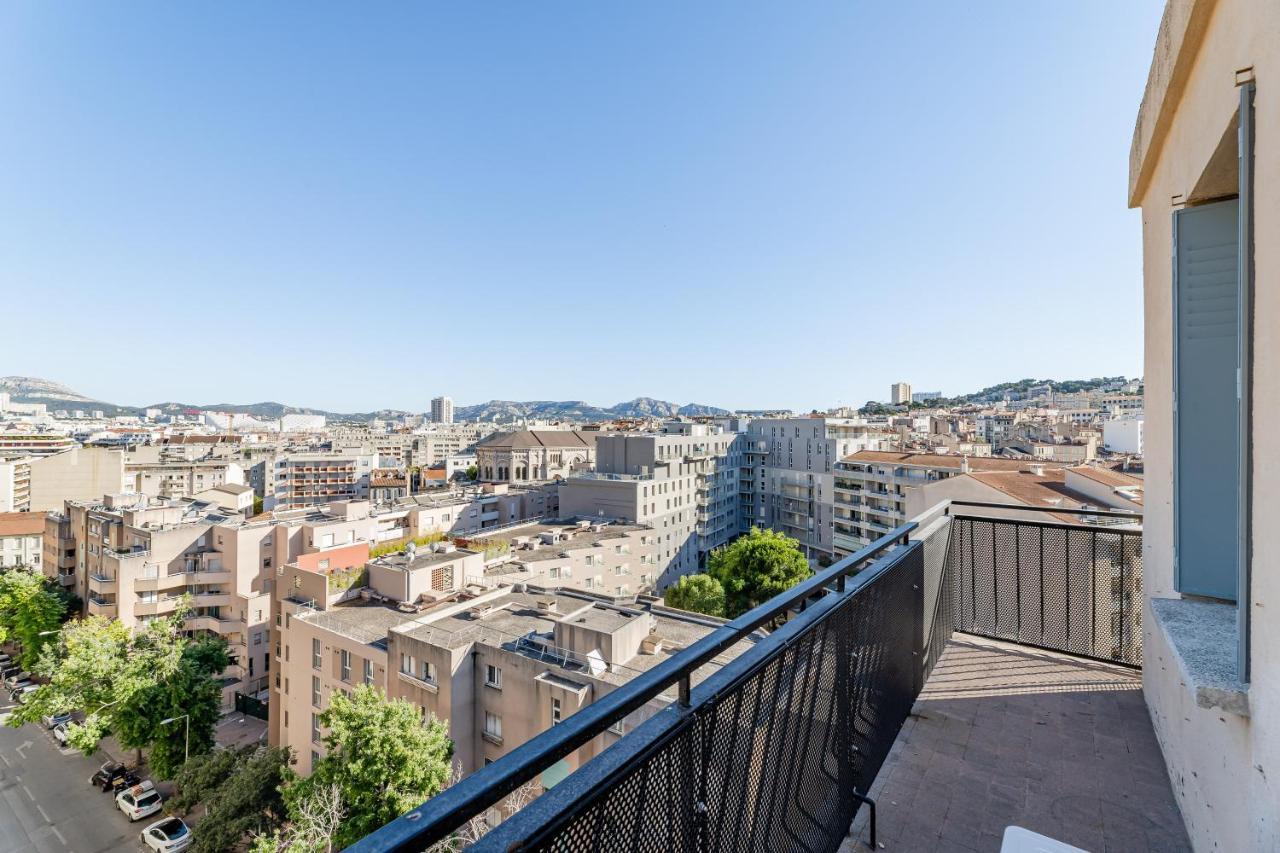 Ferienwohnung Marseille: Superbe Vue Sur Notre-Dame De La Garde Exterior foto